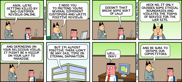 Dilbert and Social Media