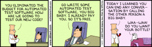 Dilbert in need of automation