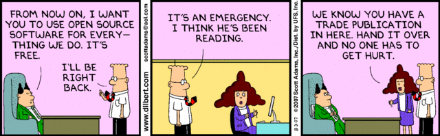 Dilbert Open Source