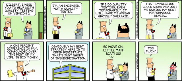 Dilbert 2010-03-07 Quality Assurance