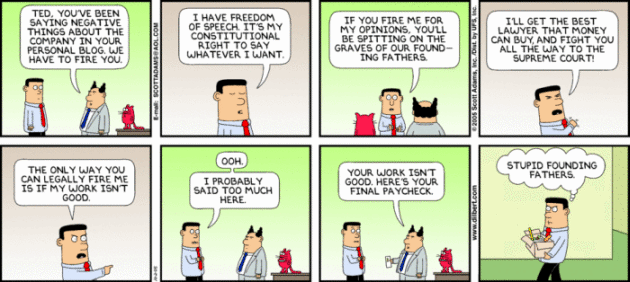 Dilbert Personal Blog An Getting Fired